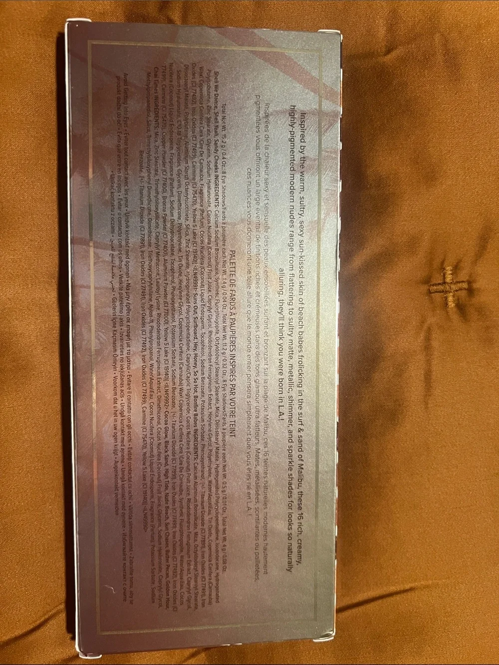 Too Faced Sunset Stripped Eyeshadow Palette — Pink & Rose Gold Accents